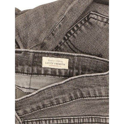 Levi's 502 Men Grey Tapered Regular Stretch Jeans W31 L30