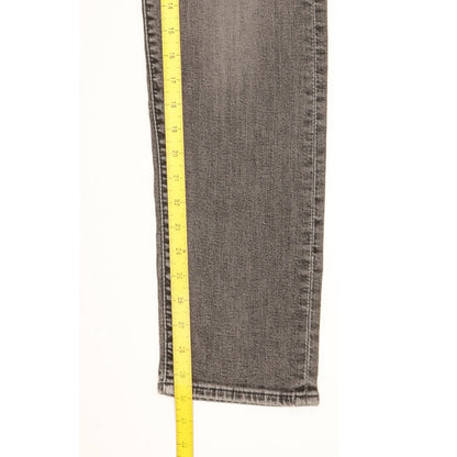 Levi's 502 Men Grey Tapered Regular Stretch Jeans W31 L30