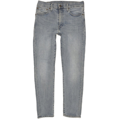 Levi's 512 Men Blue Tapered Slim Stretch Jeans W33 L28
