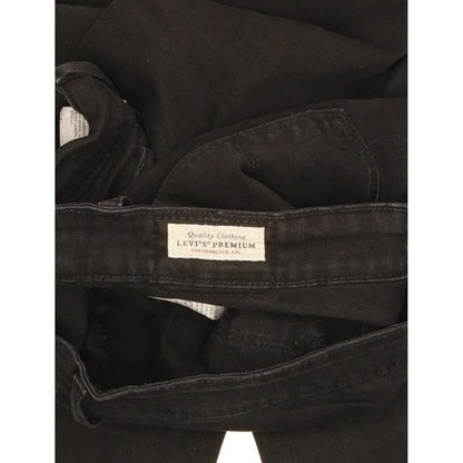 Levi's 711 Women Black Skinny Slim Stretch Jeans W30 L29