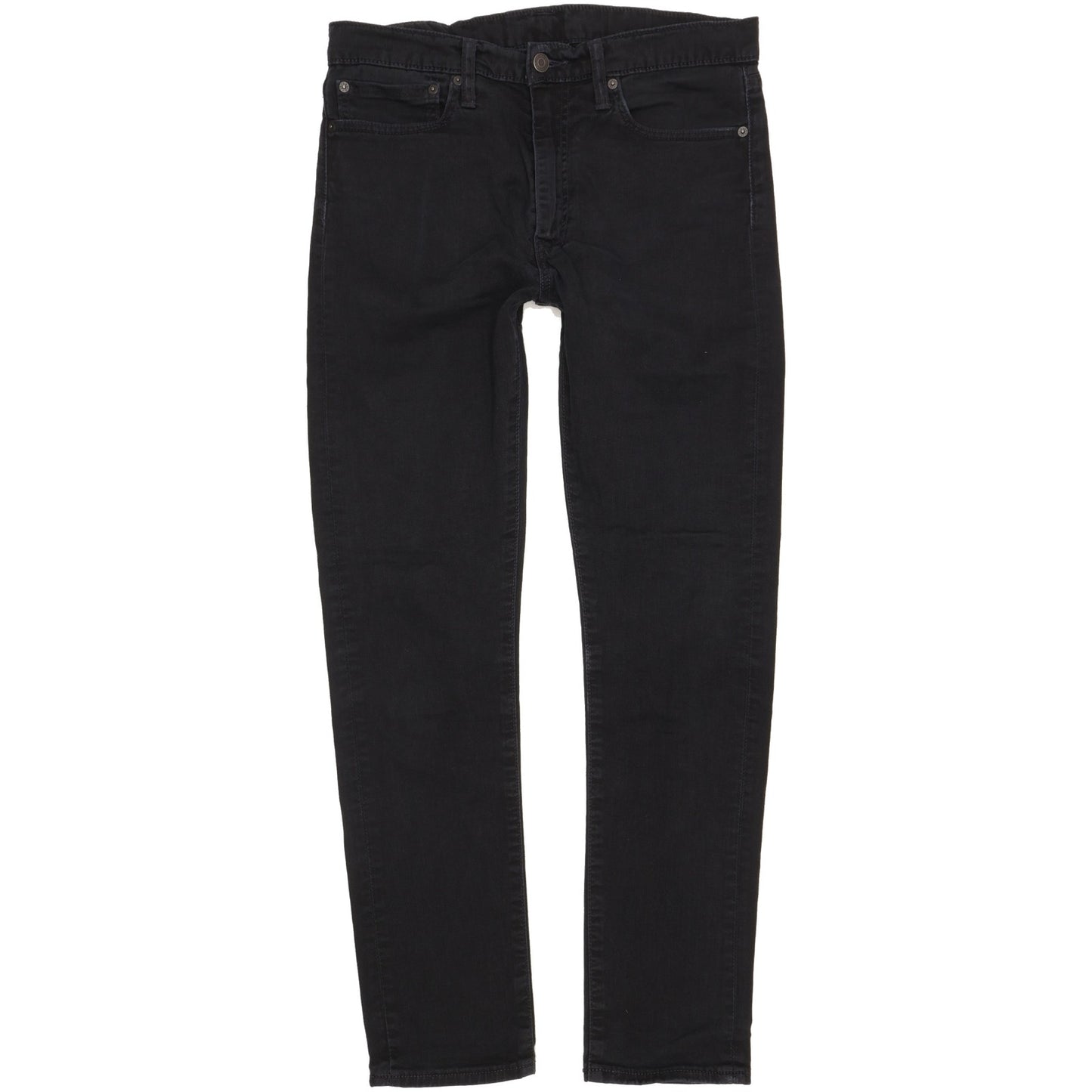 Levi's 510 Men Black Skinny Slim Stretch Jeans W34 L31