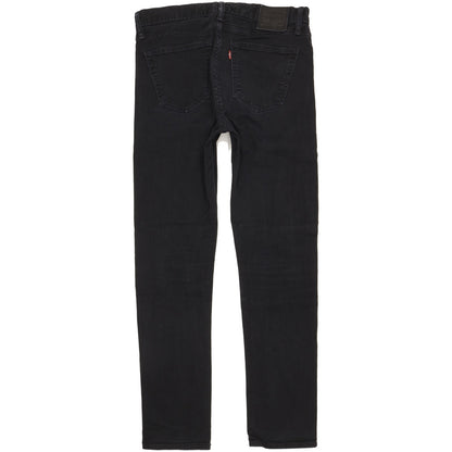 Levi's 510 Men Black Skinny Slim Stretch Jeans W34 L31