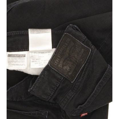 Levi's 510 Men Black Skinny Slim Stretch Jeans W34 L31