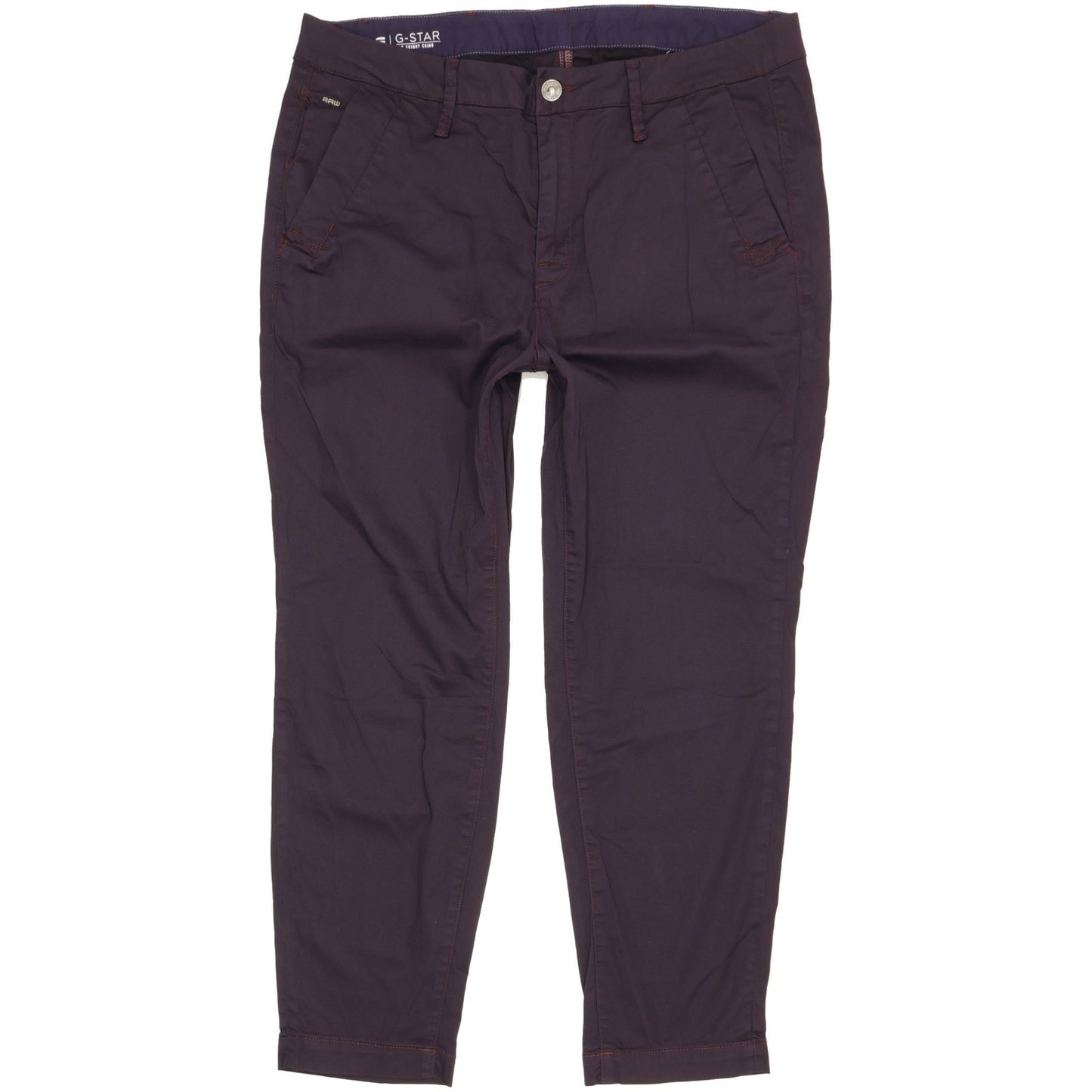 G-Star Bronson Women Purple Skinny Slim Chino Stretch Jeans W30 L24
