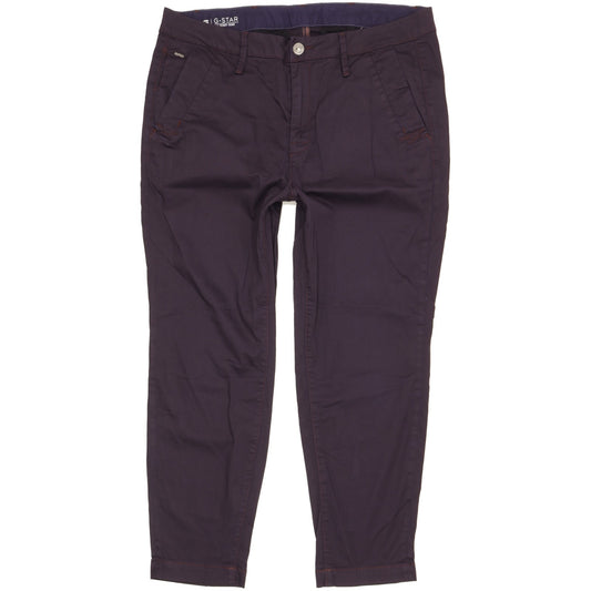 G-Star Bronson Women Purple Skinny Slim Chino Stretch Jeans W30 L24