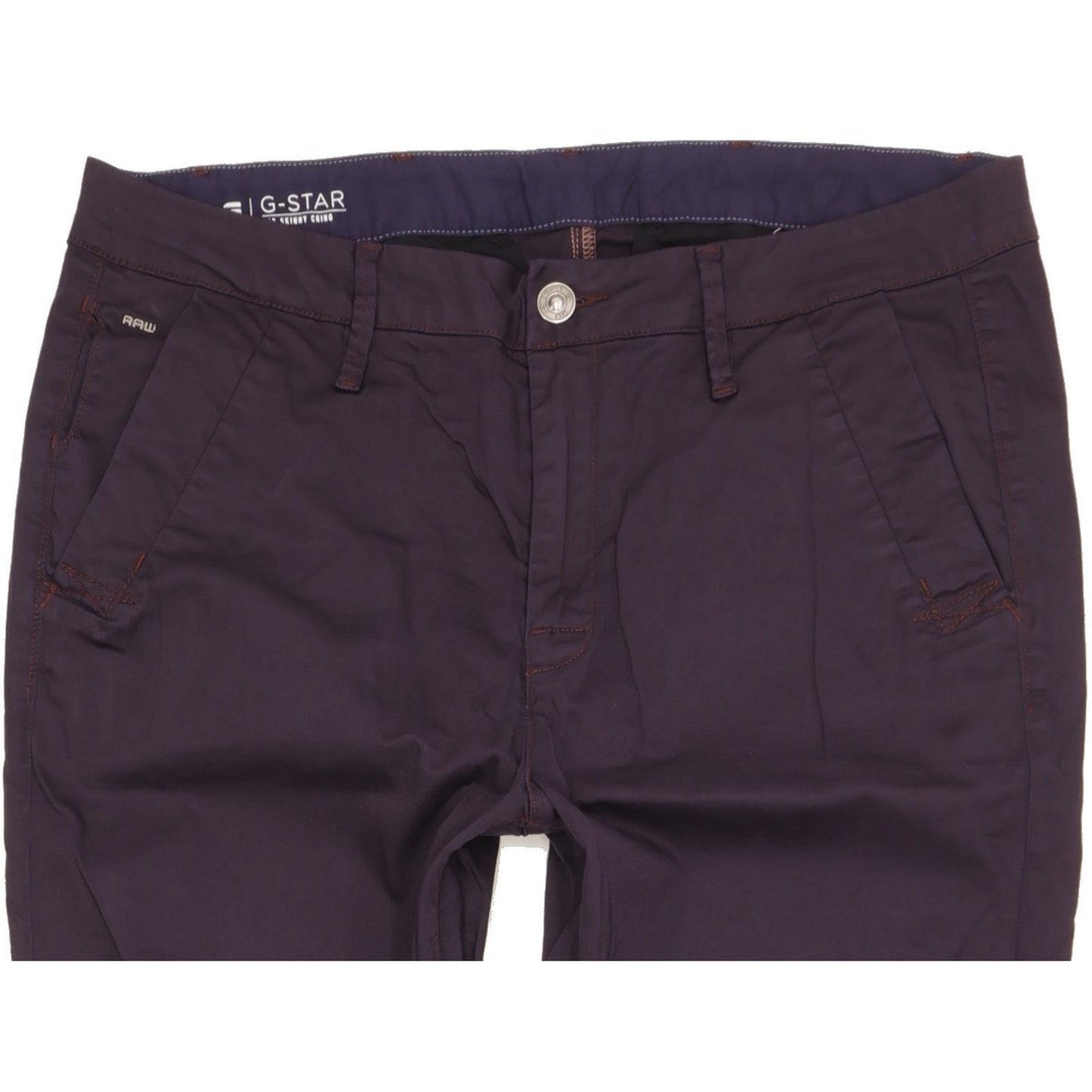 G-Star Bronson Women Purple Skinny Slim Chino Stretch Jeans W30 L24