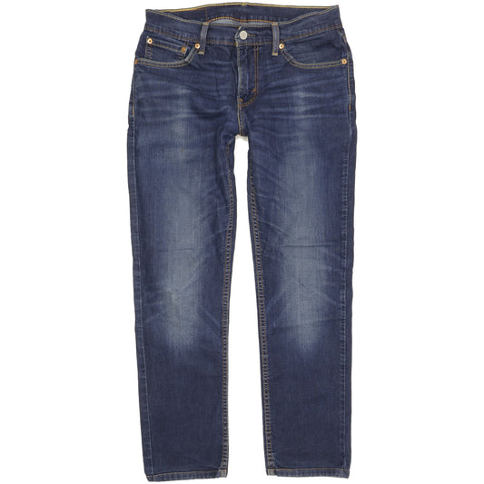 Levi's 511 Men Blue Straight Slim Stretch Jeans W30 L28