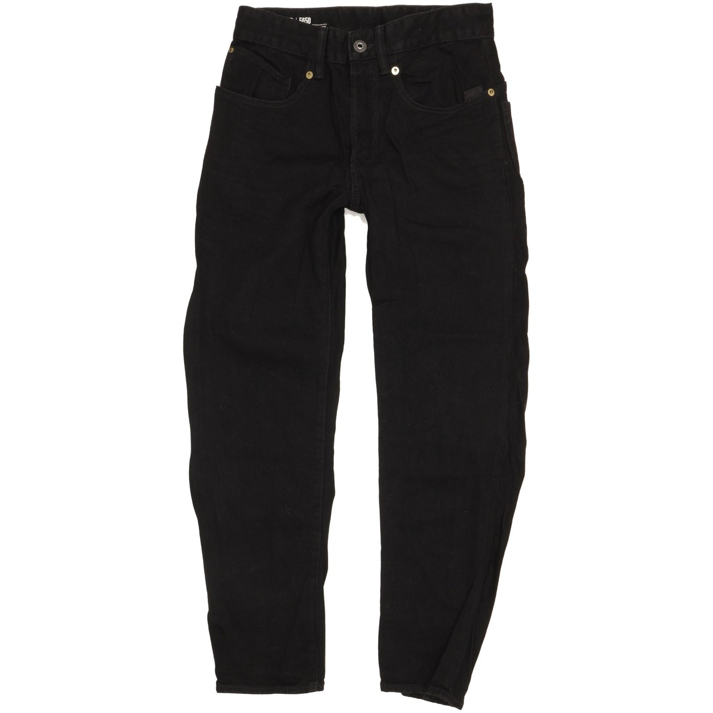 G-Star 5650 3D Men Black Tapered Relaxed Jeans W28 L28