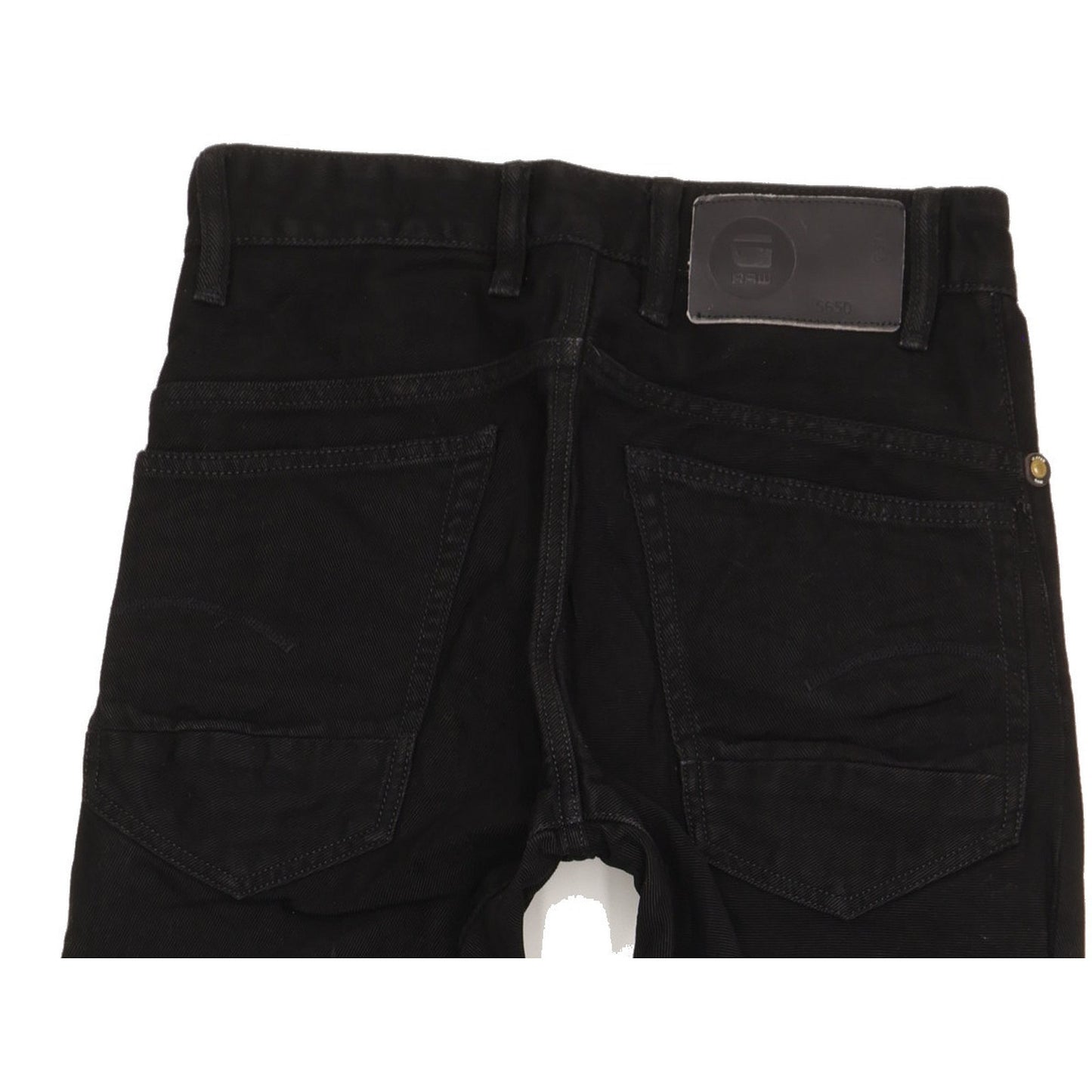 G-Star 5650 3D Men Black Tapered Relaxed Jeans W28 L28