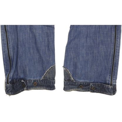 G-Star Concept Elwood Men Blue Straight Loose Jeans W34 L36
