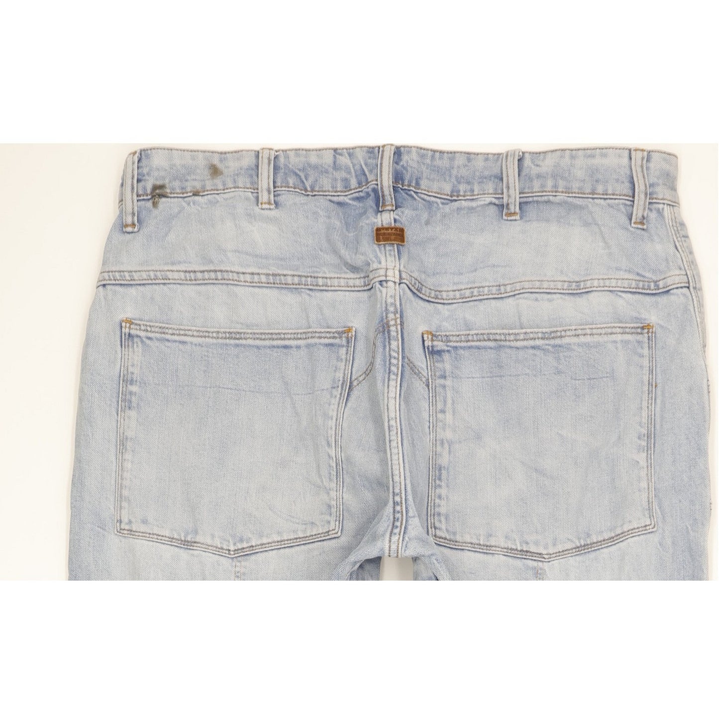 G-Star 5620 3D Men Blue Straight Loose Stretch Jeans W36 L32