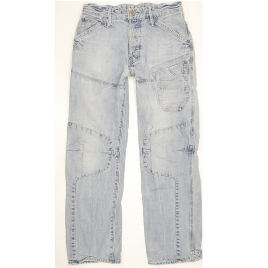 G-Star Skiff 5620 3D Men Blue Straight Loose Jeans W31 L32