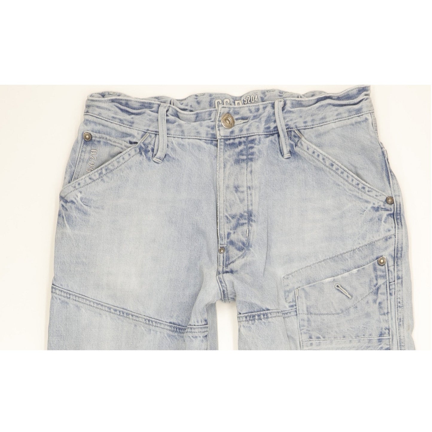 G-Star Skiff 5620 3D Men Blue Straight Loose Jeans W31 L32