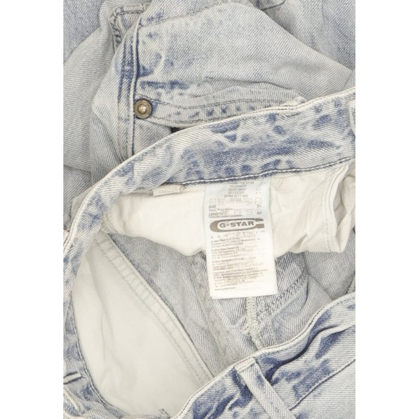 G-Star Skiff 5620 3D Men Blue Straight Loose Jeans W31 L32