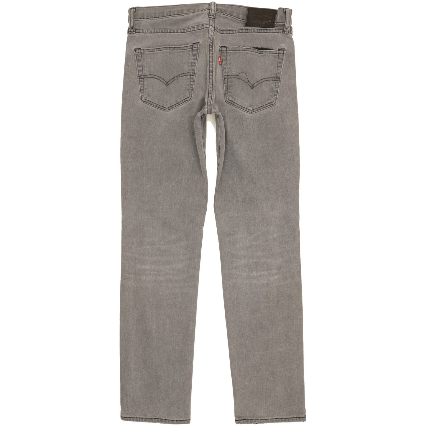 Levi's Men Grey Straight Slim Jeans W32 L31