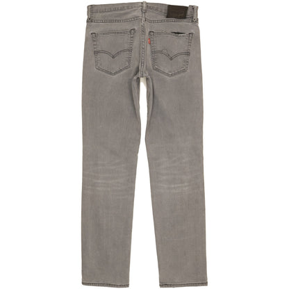 Levi's Men Grey Straight Slim Jeans W32 L31
