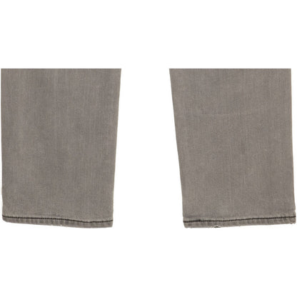 Levi's Men Grey Straight Slim Jeans W32 L31