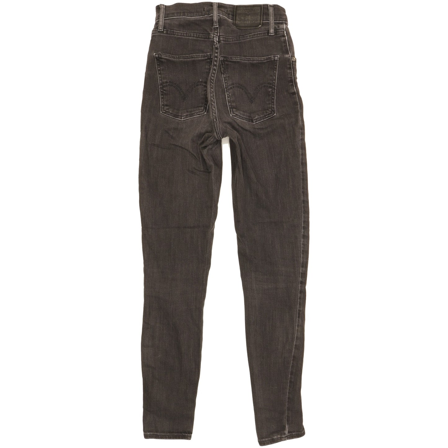 Levi's Mile Women Black Skinny Slim Stretch Jeans W24 L29