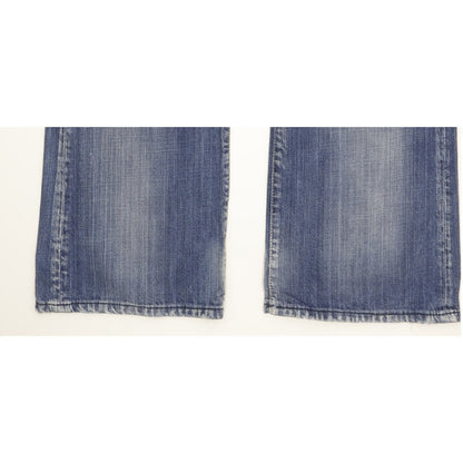 G-Star S.C. Score Custom Men Blue Bootcut Slim Jeans W30 L32