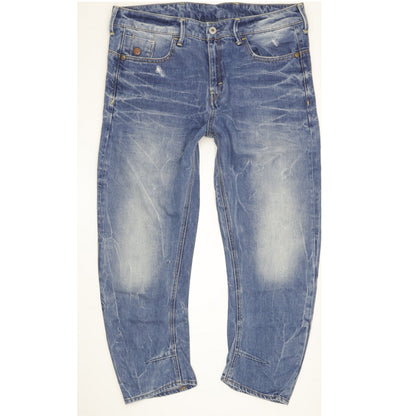 G-Star Men Blue Tapered Loose Jeans W34 L32