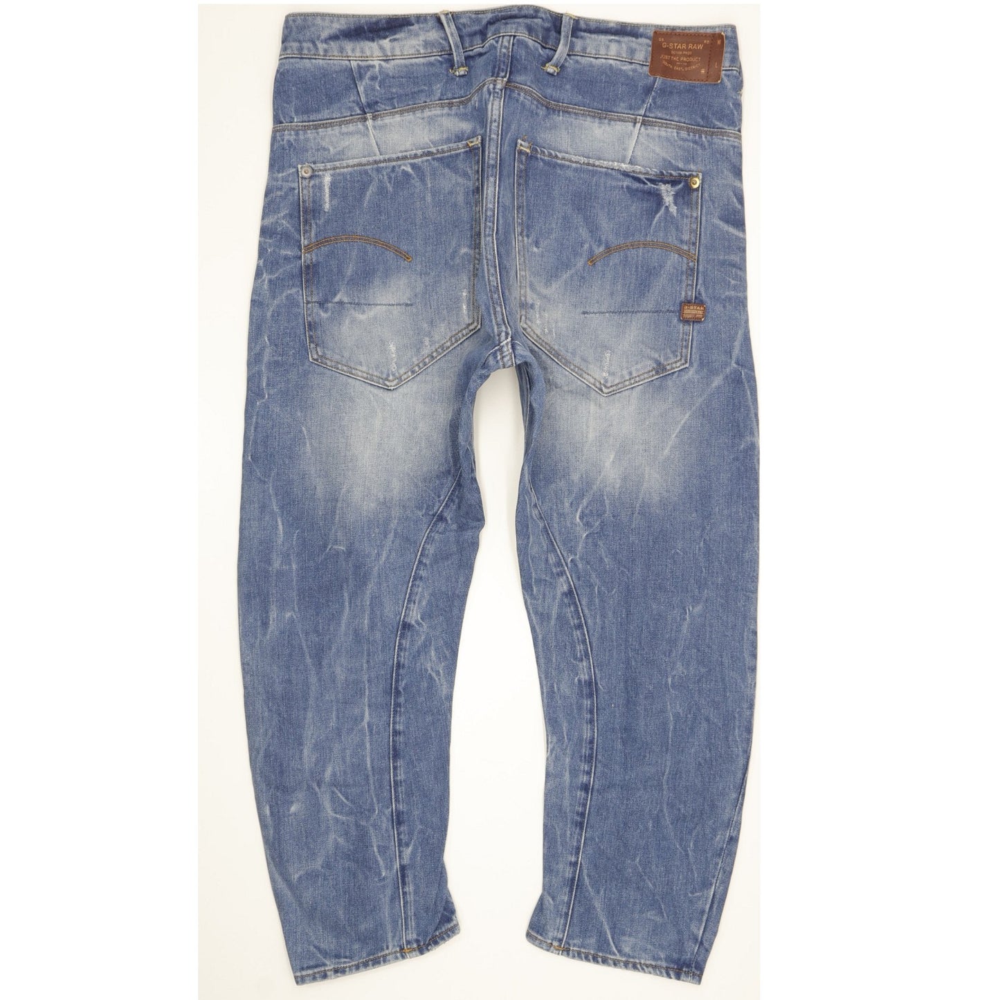 G-Star Men Blue Tapered Loose Jeans W34 L32