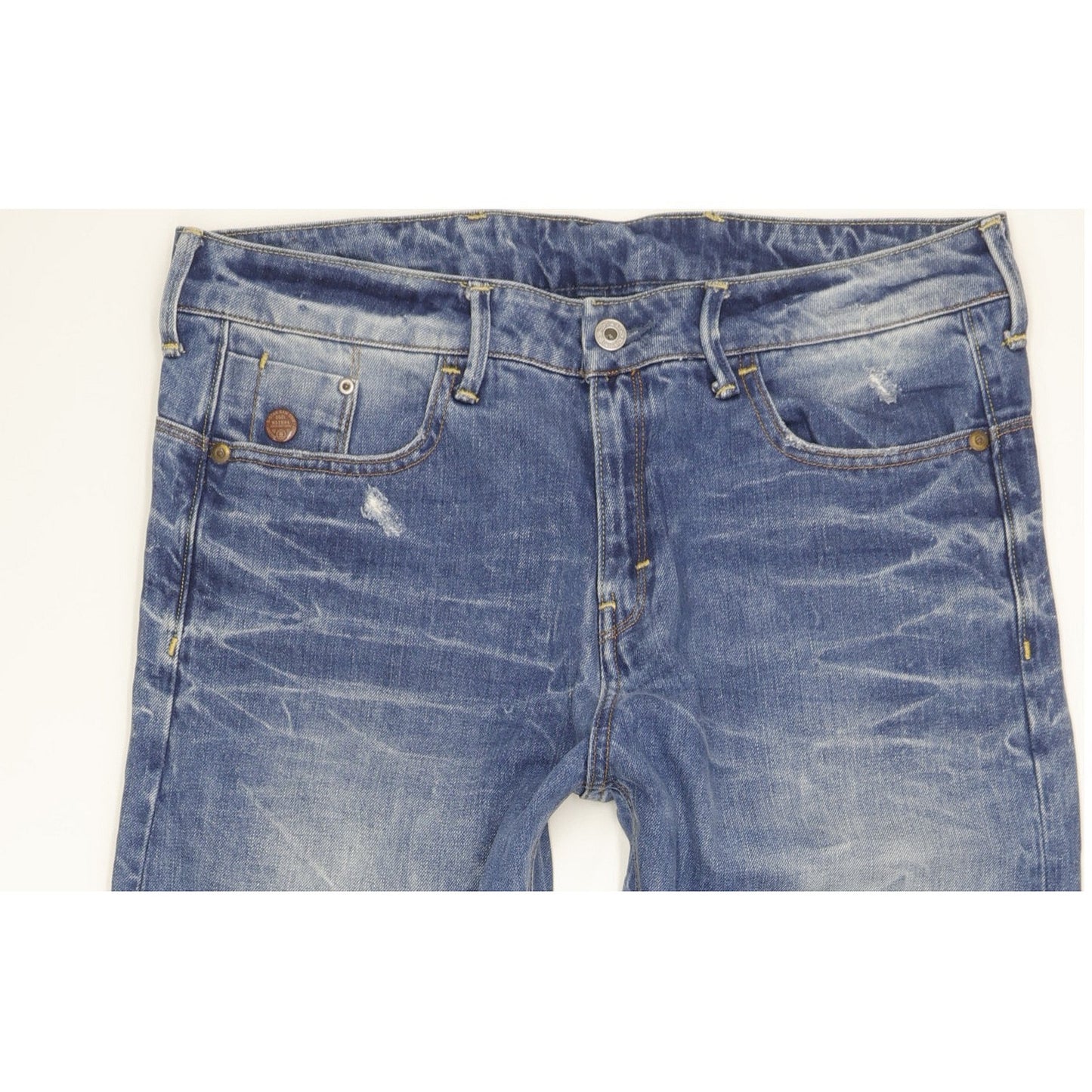 G-Star Men Blue Tapered Loose Jeans W34 L32