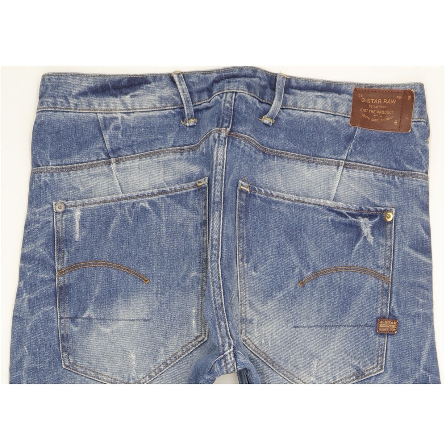 G-Star Men Blue Tapered Loose Jeans W34 L32