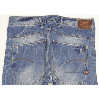 G-Star Men Blue Tapered Loose Jeans W34 L32