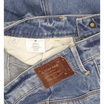 G-Star Men Blue Tapered Loose Jeans W34 L32