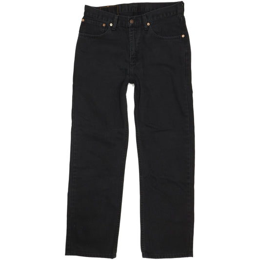 Levi's 751 Men Black Straight Regular Jeans W32 L29