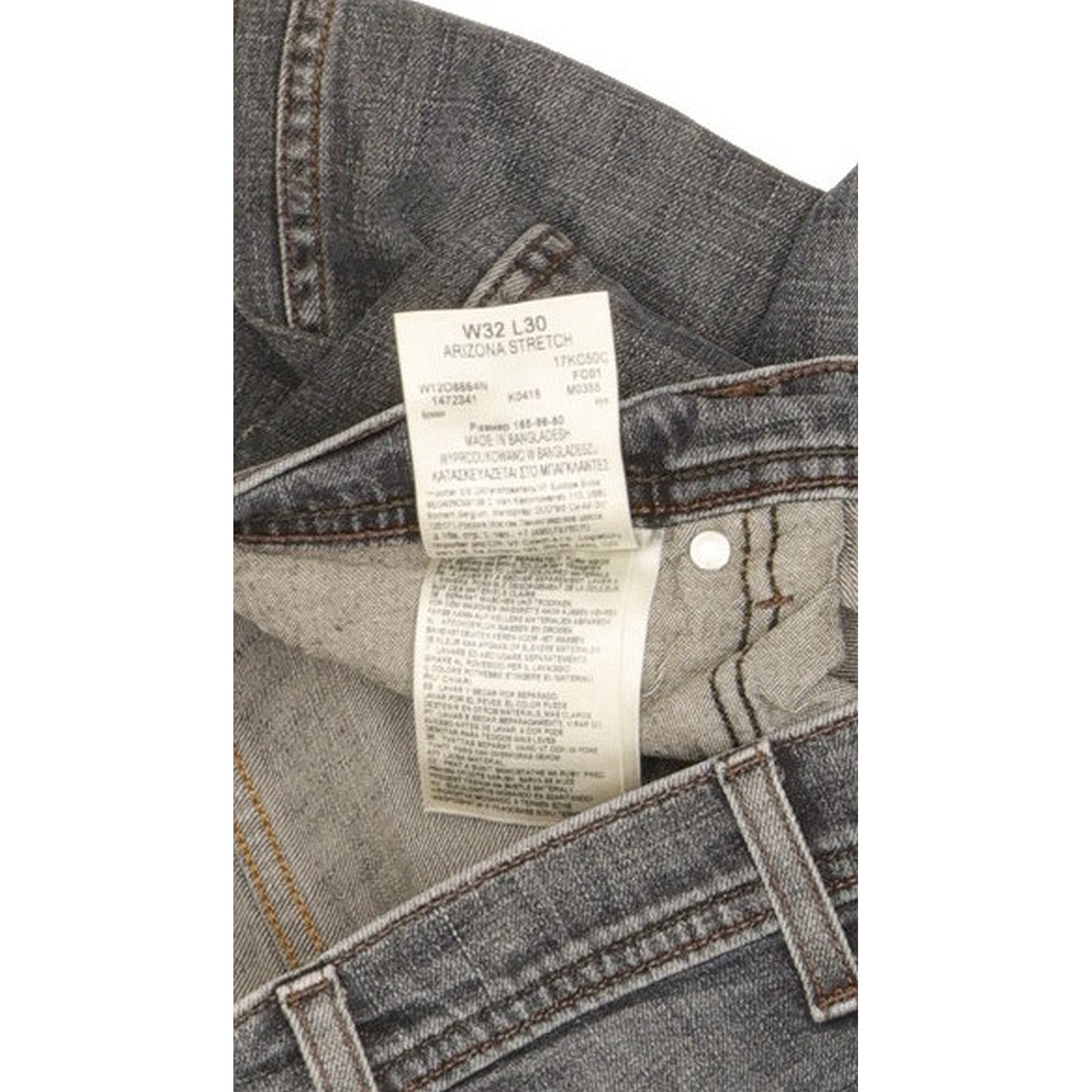 Wrangler Arizona Men Blue Straight Regular Stretch Jeans W31 L29