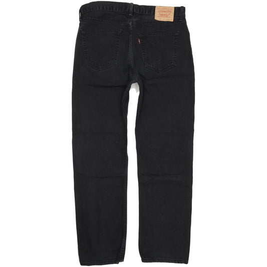 Levi's 751 Men Black Straight Regular Jeans W36 L32