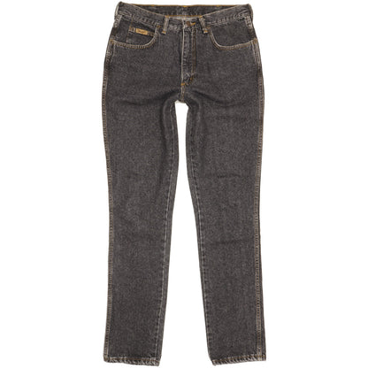 Wrangler Kansas Men Black Straight Slim Jeans W33 L33