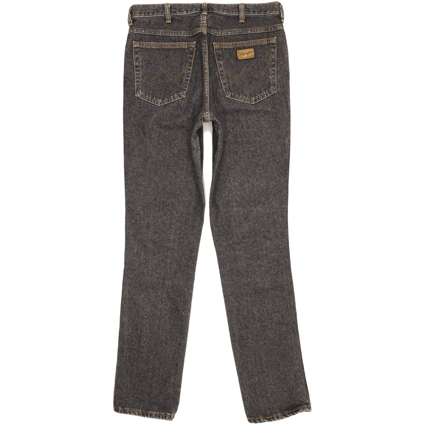 Wrangler Kansas Men Black Straight Slim Jeans W33 L33