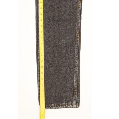 Wrangler Kansas Men Black Straight Slim Jeans W33 L33