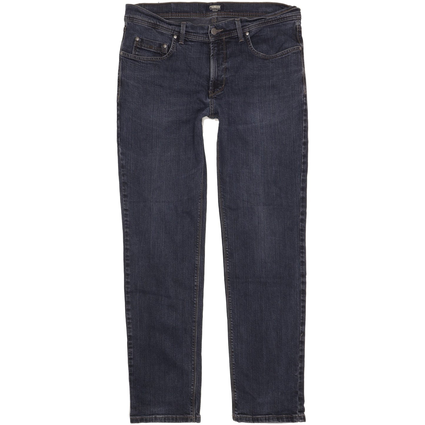 Pioneer Rando Men Blue Straight Regular Stretch Jeans W38 L34