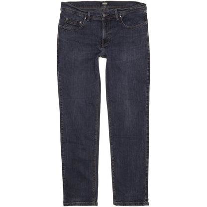 Pioneer Rando Men Blue Straight Regular Stretch Jeans W38 L34