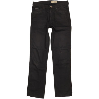 Wrangler Arizona Men Black Straight Regular Stretch Jeans W33 L33