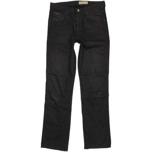 Wrangler Arizona Men Black Straight Regular Stretch Jeans W33 L33