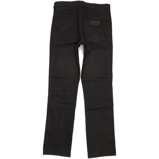 Wrangler Arizona Men Black Straight Regular Stretch Jeans W33 L33