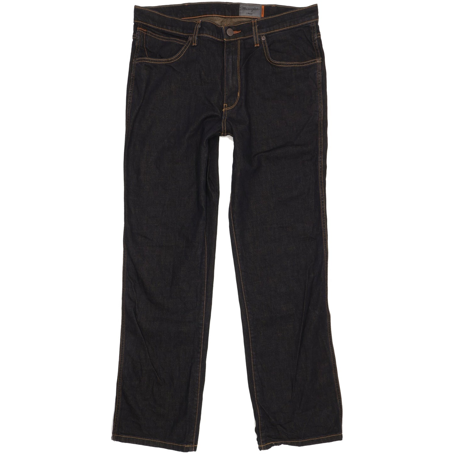 Wrangler Arizona Men Navy Straight Regular Stretch Jeans W36 L31