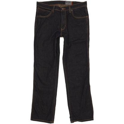 Wrangler Arizona Men Navy Straight Regular Stretch Jeans W36 L31