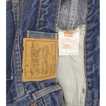 Levi's Men Blue Straight Regular Jeans W34 L29