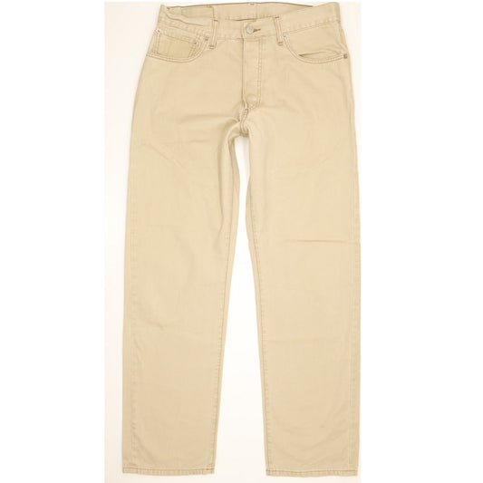 Levi's 517 Men Beige Straight Regular Jeans W34 L32