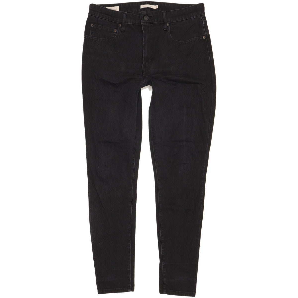 Levi's 721 Black Skinny Slim Stretch Jeans High Waisted W31 L30