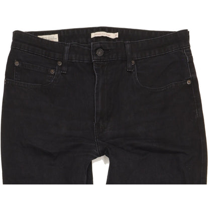 Levi's 721 Black Skinny Slim Stretch Jeans High Waisted W31 L30
