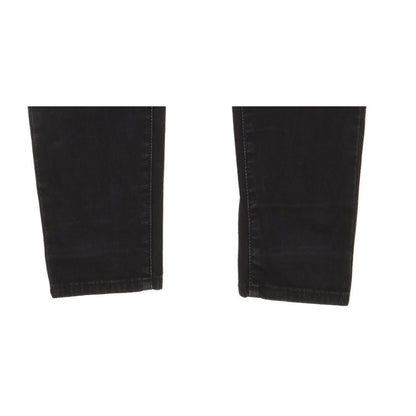 Levi's 721 Black Skinny Slim Stretch Jeans High Waisted W31 L30
