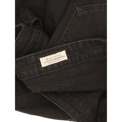 Levi's 721 Black Skinny Slim Stretch Jeans High Waisted W31 L30