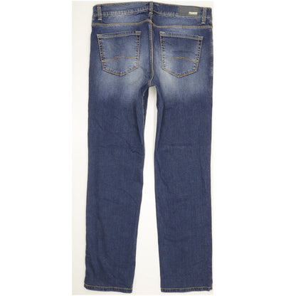 Pioneer Rando Men Blue Straight Regular Stretch Jeans W36 L32