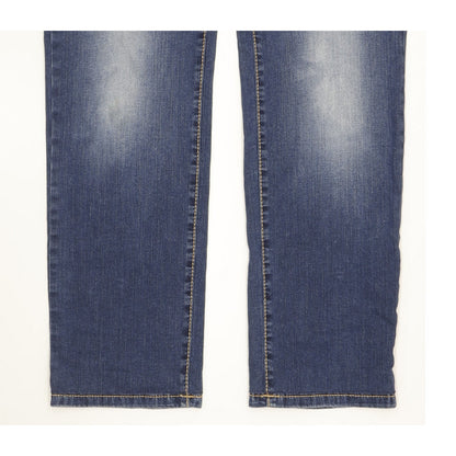 Pioneer Rando Men Blue Straight Regular Stretch Jeans W36 L32